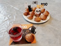 Goûter Halloween : muffins pomme carotte et limonade à l'hibiscus