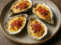 Huîtres gratinées du Cap Ferret : la recette chic et locavore du Chef Clément Petit