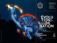 L'Évolution en voie d'illumination : le festival des lumières du Jardin des Plantes