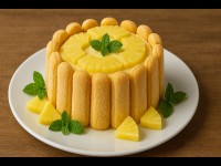 La charlotte à l'ananas : une recette facile