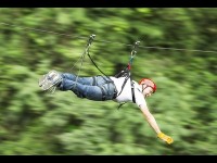 La Colmiane propose la plus grande tyrolienne de France