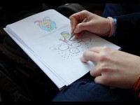 La journée du coloriage : une opération en faveur de l'association SOS Villages d'Enfants