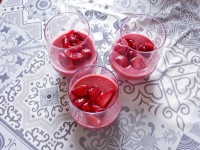 La panna cotta aux fraises : une recette très facile