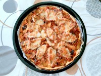 La pizza à la ratatouille : une super pizza végétarienne