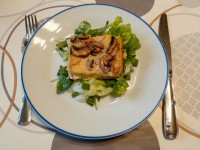 La polenta gratinée aux champignons : une recette facile