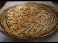 La quiche aux asperges : une recette rapide et savoureuse