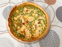 La quiche saumon petits pois : une recette facile