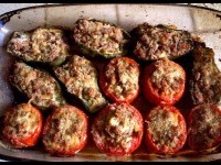 La recette des farcis niçois : oignons, courgettes et tomates farcies