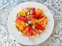 La salade d'endives au pamplemousse et au saumon fumé : une recette facile