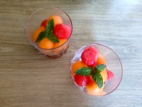 La salade melon pastèque et menthe : une salade de fruits estivale
