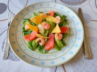 La salade pomelo crevette : une recette gourmande