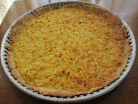 La tarte au citron et aux pommes râpées : une recette facile