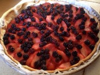 La tarte aux mûres et aux pommes : une recette gourmande
