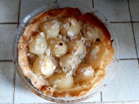 La tarte express poire amandes : une recette très facile