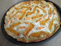 La tarte flambée au saumon : une recette savoureuse