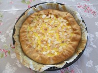 La tarte poire amande : la recette facile