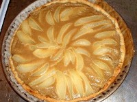 La tarte poires marron : une recette rapide