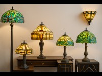 Lampes Tiffany : le vitrail en lumière