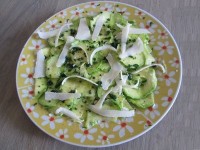 Le carpaccio de courgette : une entrée estivale