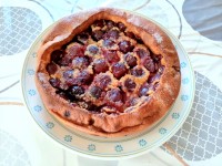 Quel ingrédient n'entre pas dans la recette du clafoutis aux cerises ?