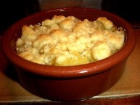 Le crumble aux pommes : une recette facile