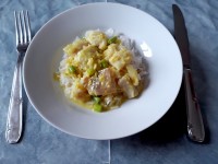 Le curry de colin au céleri et au lait de coco : une recette facile