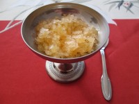 Le granité de clémentine : une recette très facile