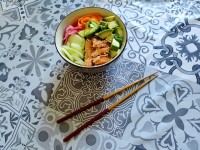 Le poke bowl au saumon : une recette facile