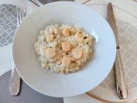 Le risotto aux noix de Saint-Jacques : une recette de fête