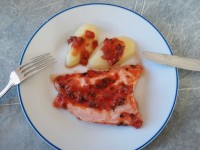 Le saumon à la tomate au four : une recette très facile