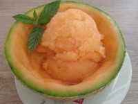 Le sorbet au melon : une recette facile