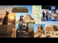Le Trésor des Bâtisseurs : vivez la naissance de la pyramide de Khéops en réalité virtuelle