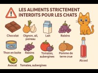 Les Aliments Strictement Interdits pour les Chats : Liste Complète et Conseils Pratiques