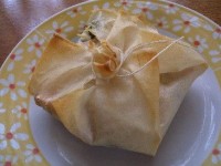 Les aumônières au saumon et aux épinards : une recette élégante