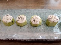 Les bouchées concombre thon : une recette légère pour l'apéritif