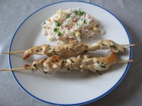 Les brochettes de poulet thaï : une recette facile