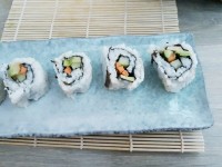 Les california rolls végétariens : la recette en images