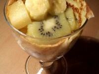 Les crêpes créoles aux fruits : une recette gourmande