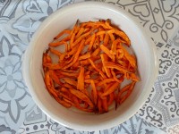 Les frites de patates douces au four : une recette light