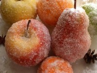 Les fruits givrés : une décoration de table express