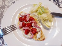 Les gaufres salées tomate pesto bacon : une recette savoureuse