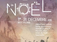 Les Reflets de Noël à Biot : marché, illuminations et animations