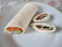Les wraps poulet crudités : une recette facile