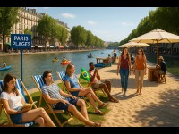 Quand s'est déroulée la première édition de Paris Plages ?