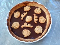 Recette : la tarte d'Halloween au chocolat