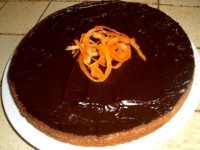 Recette de gâteau chocolat orange