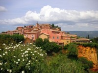 Roussillon : un village coloré dans le Vaucluse