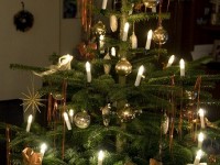 Sapin de Noël : attention aux risques de feu !