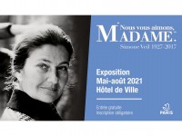 Une exposition hommage à Simone Veil à l'Hôtel de Ville de Paris