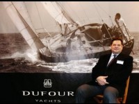 A la présidence de quel groupe, Salvatore Serio était-il avant de rejoindre Dufour Yachts?